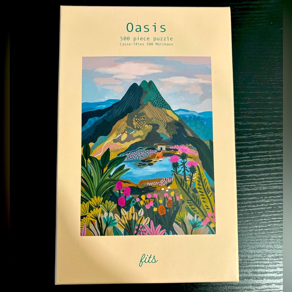 NWOT Puzzle (500 Pieces), fits Oasis